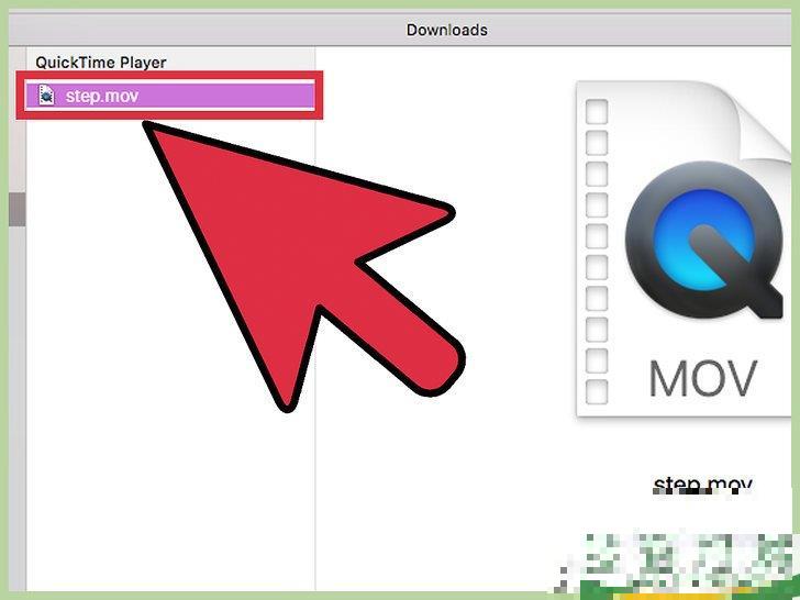 专业版怎么用？Quicktime 7软件将MOV文件转换成MP4格式

